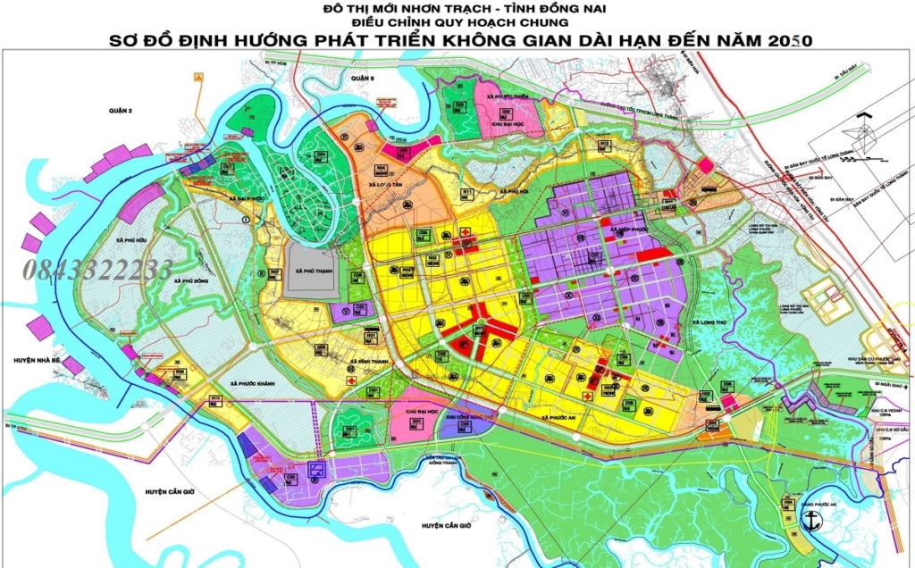 bản đồ quy hoạch nhơn trạch